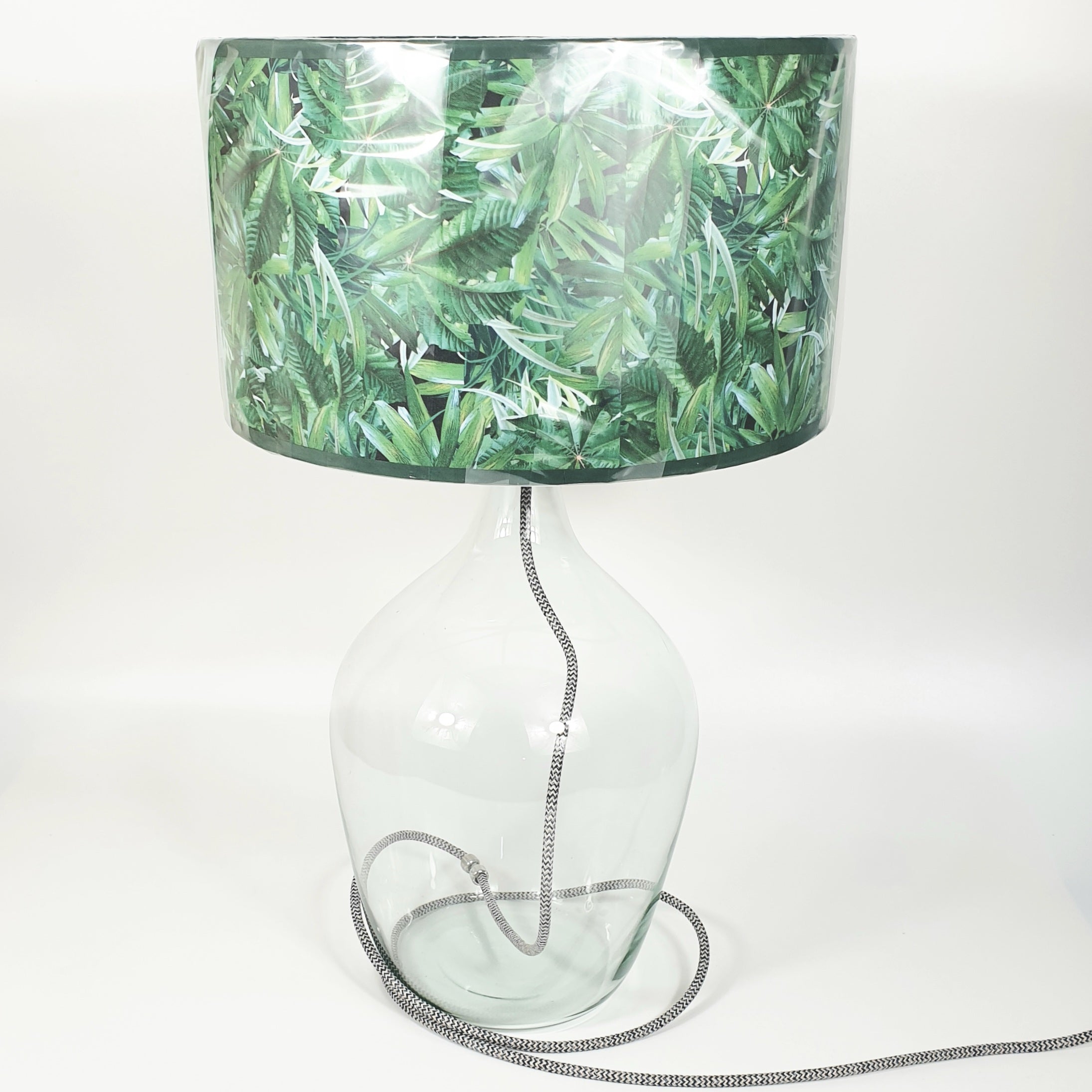 Limited Edition Green Leaf Lampshade