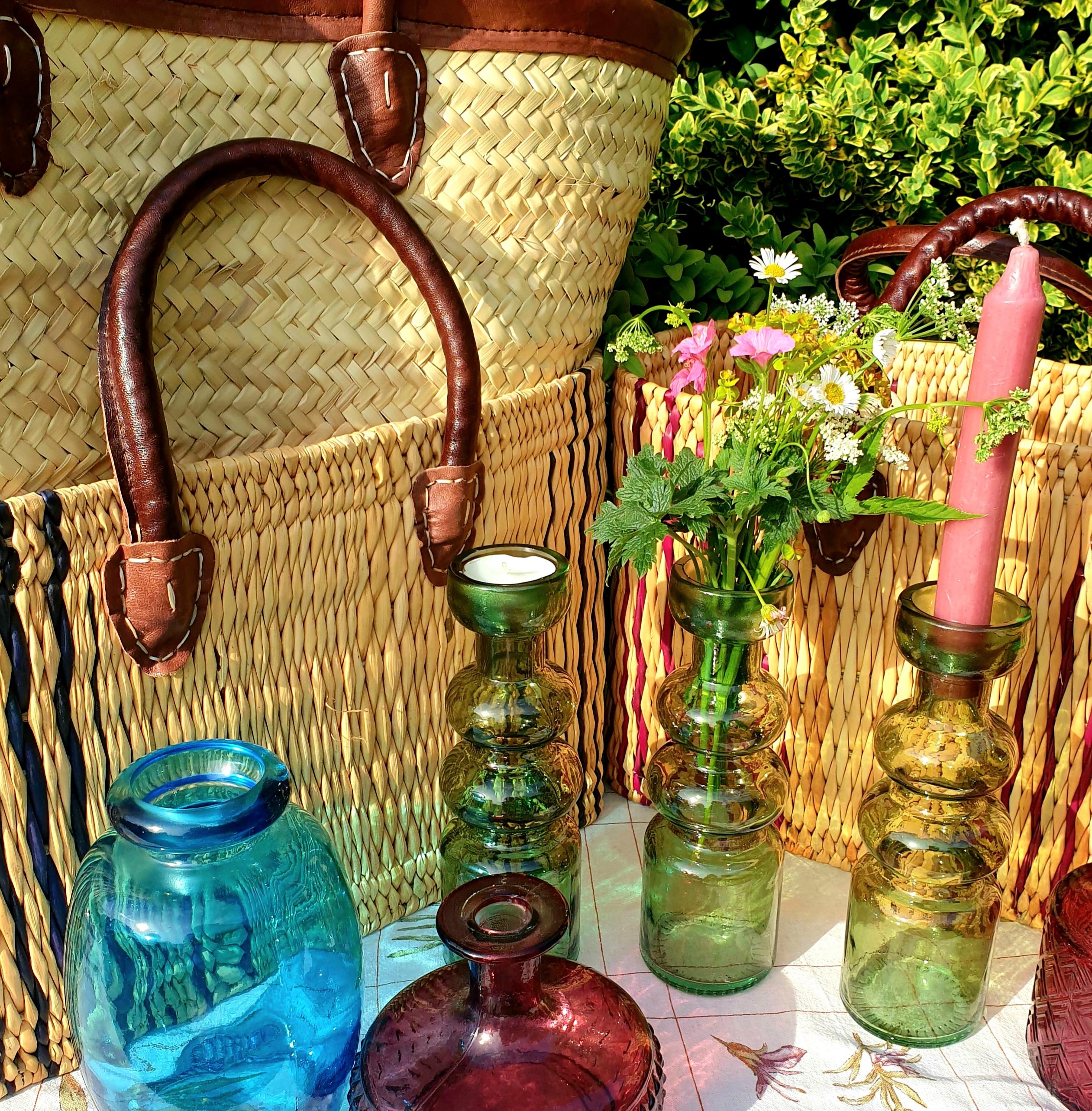Recycled Glass Martos Vase 16cm