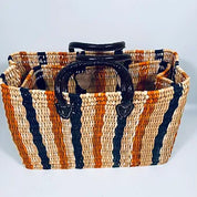 Moroccan Handmade basket Multi Colour Tote