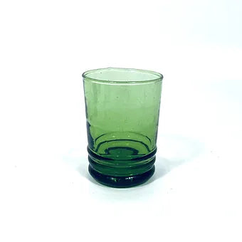 Moroccan Handmade Recycled Glass Ripple Tumbler 150ml