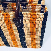 Moroccan Handmade basket Multi Colour Tote