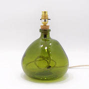Simplicity Recycled Glass Lamp (Cool Colours) 29cm