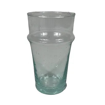 Moroccan Handmade Recycled Glass Moyen Tumbler - 300ml