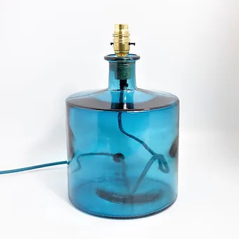 Frances Recycled Glass Lamp 32cm