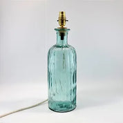 Recycled Glass Ripple Lamp 41cm
