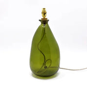 Simplicity Recycled Glass Lamp (Cool Colours) 42cm