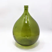 Recycled Glass Large Garrafa Blown Bottle Vase 56cm