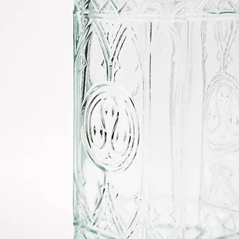 Recycled Glass Oil Bottle with Metal Pourer 500ml
