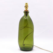 Simplicity Recycled Glass Lamp (Cool Colours) 41cm