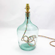 Garrafa Recycled Glass Demijohn Lamp 36cm