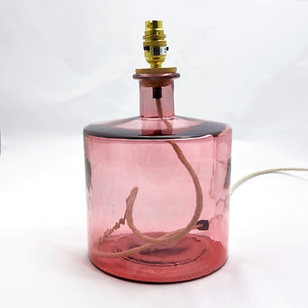 Frances Recycled Glass Lamp 32cm