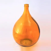 Recycled Glass Large Garrafa Blown Bottle Vase 56cm