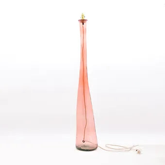 Recycled Glass Jarron Floor Lamp 126cm