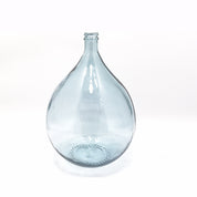 Recycled Glass Large Garrafa Blown Bottle Vase 56cm