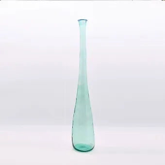 Recycled Glass Blown Glass Vase 120cm Jarron
