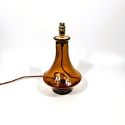 Middle Eastern Conical-Shaped Recycled Glass Table Lamp