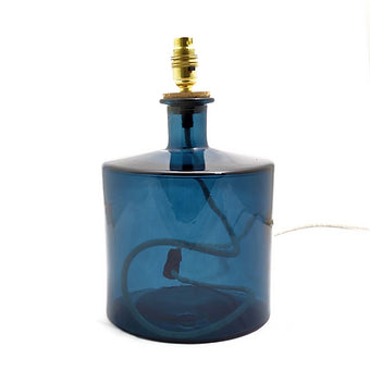 Frances Recycled Glass Lamp 32cm