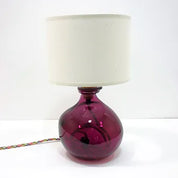 Simplicity Recycled Glass Lamp (Warm Colours) 24cm