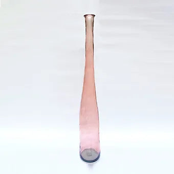 Recycled Glass Blown Glass Vase 120cm Jarron