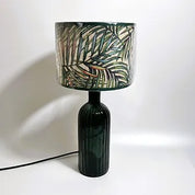 Recycled Glass Ripple Lamp 41cm
