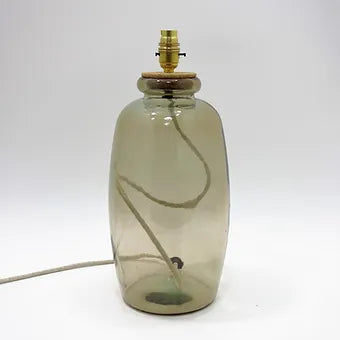 Martos Recycled Glass Lamp 41cm