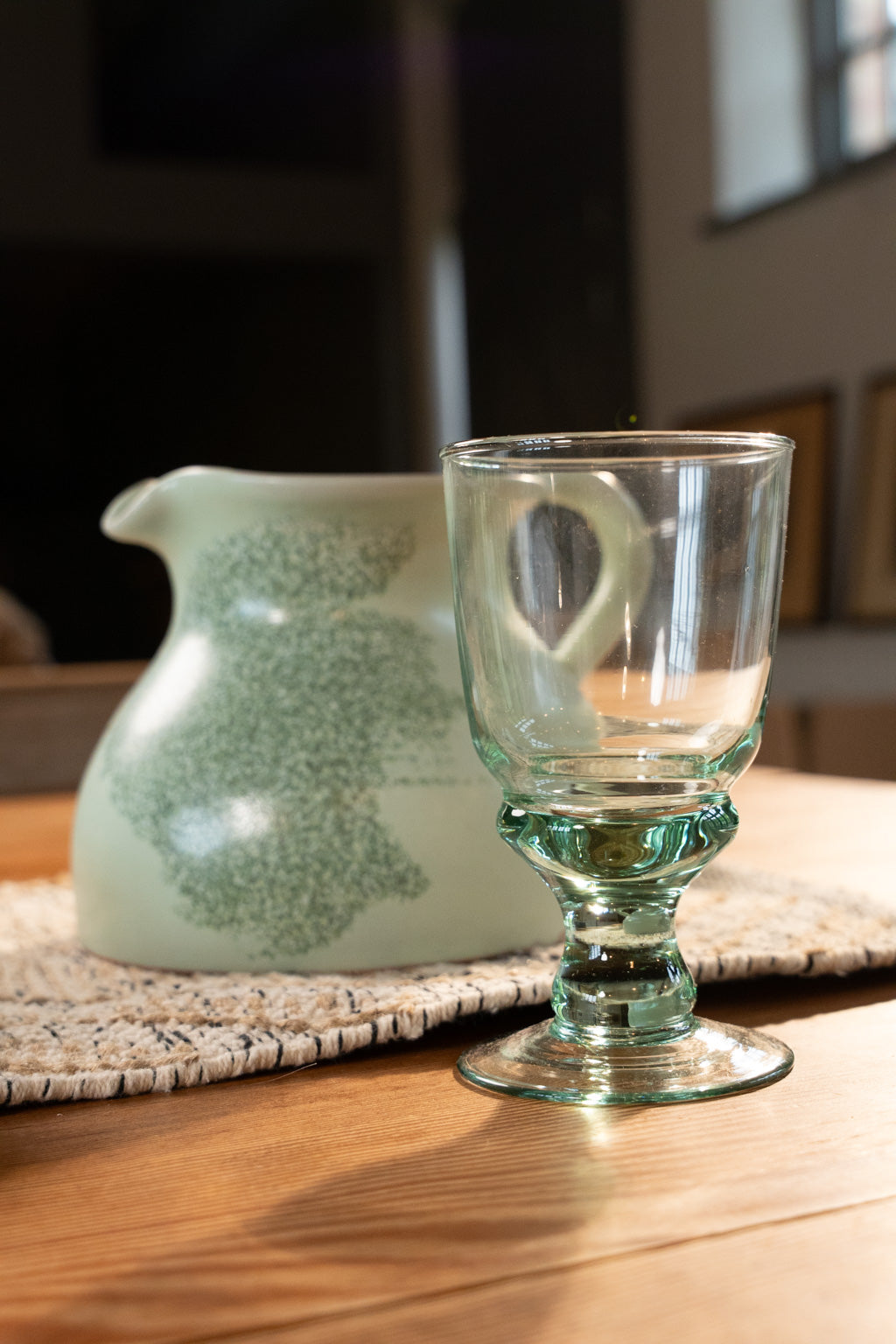 Hand Painted Spanish Ceramic Jug