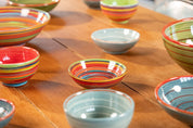 Spanish Hand Painted Spiral 12cm Dish