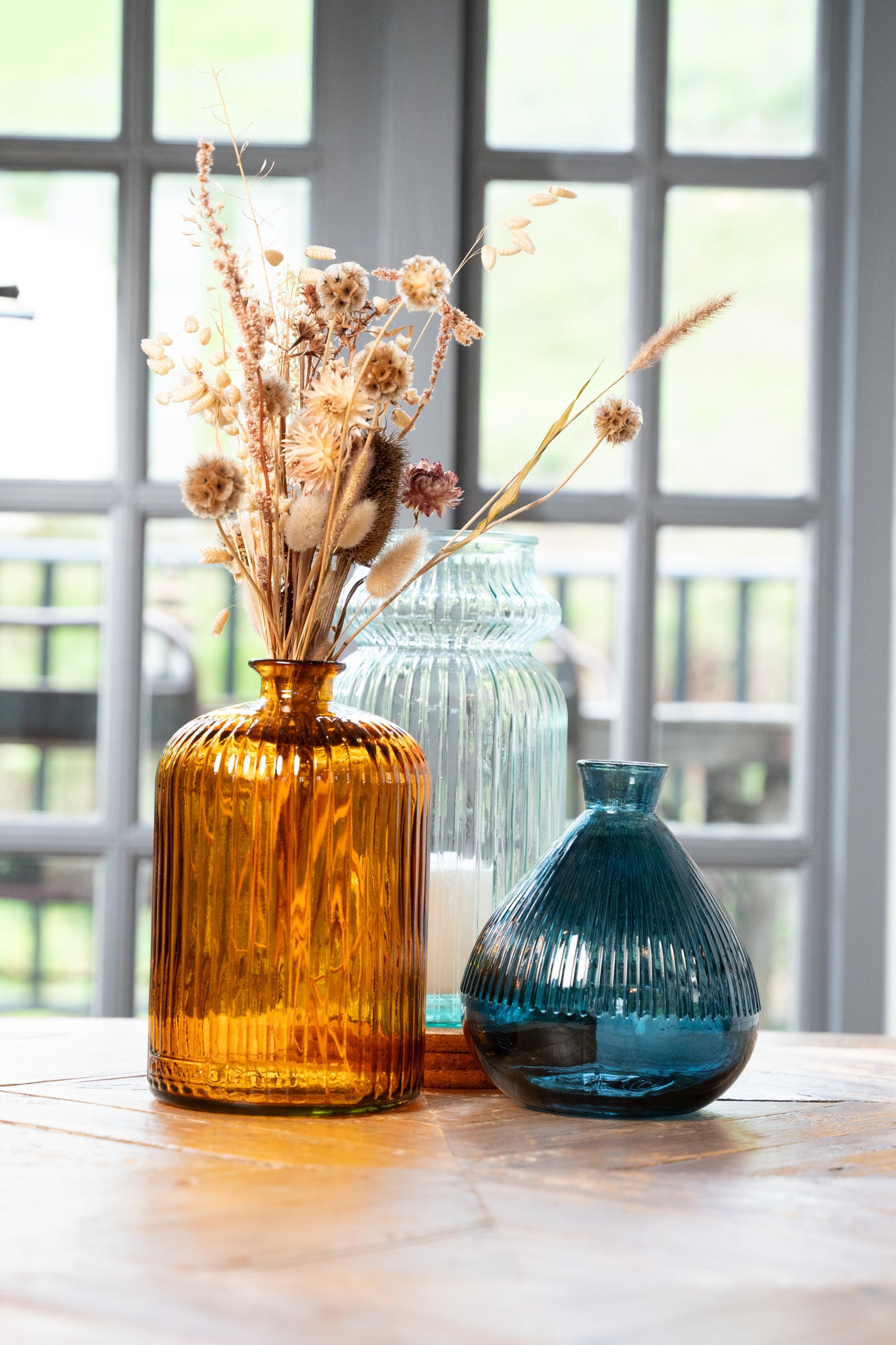 Recycled Glass 28cm Odessa Vase – Jarapa