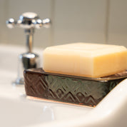 Rectangular Recycled Glass Soap Dish