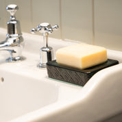 Rectangular Recycled Glass Soap Dish