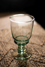 Classic Recycled Glass Goblet Wine Glass 300ml