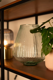 Recycled glass Bulbous Vase