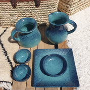 Hand Painted Spanish Square Serving Plate