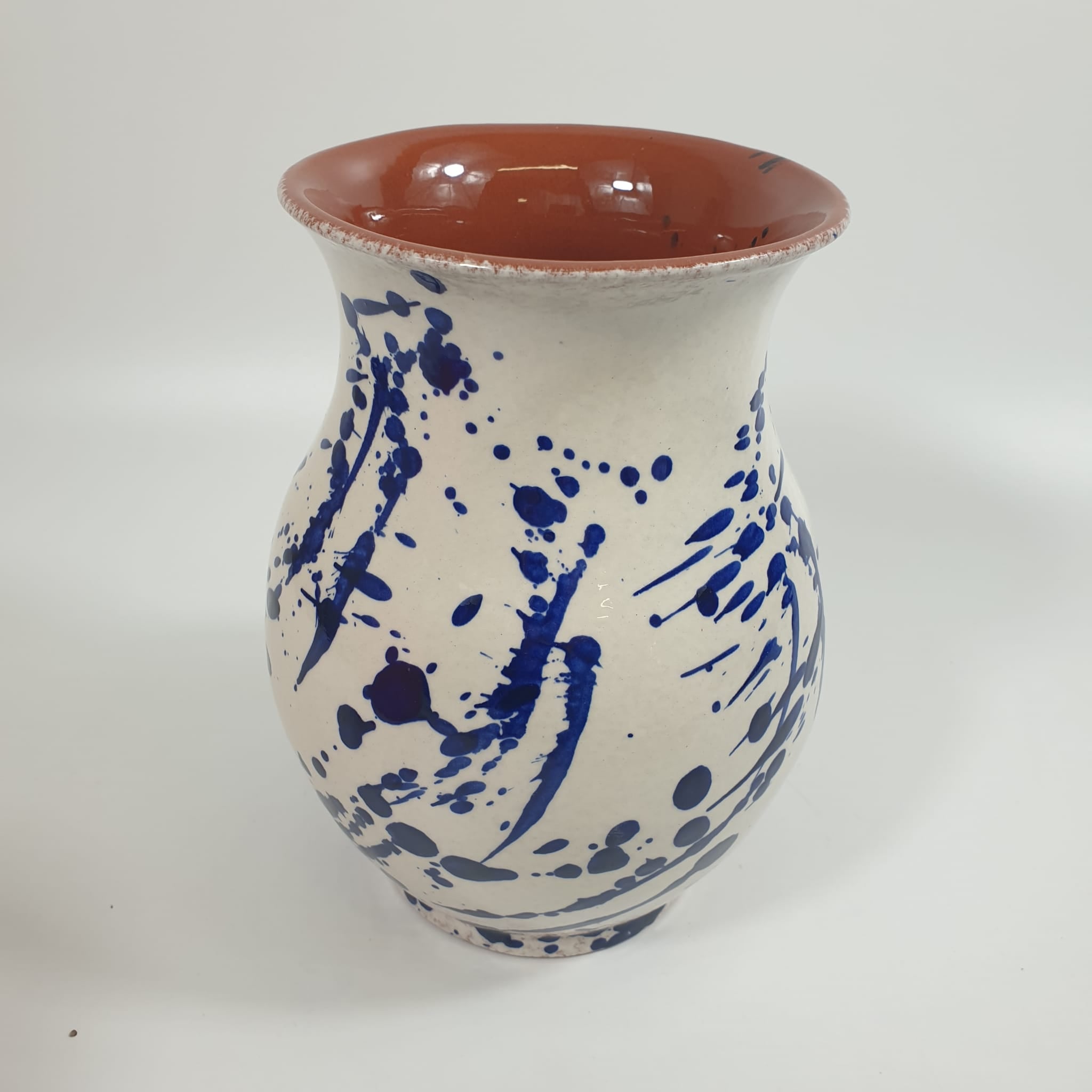 Spanish Hand Painted 21cm Vase