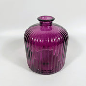 Recycled Glass 18cm Apothecary Vase