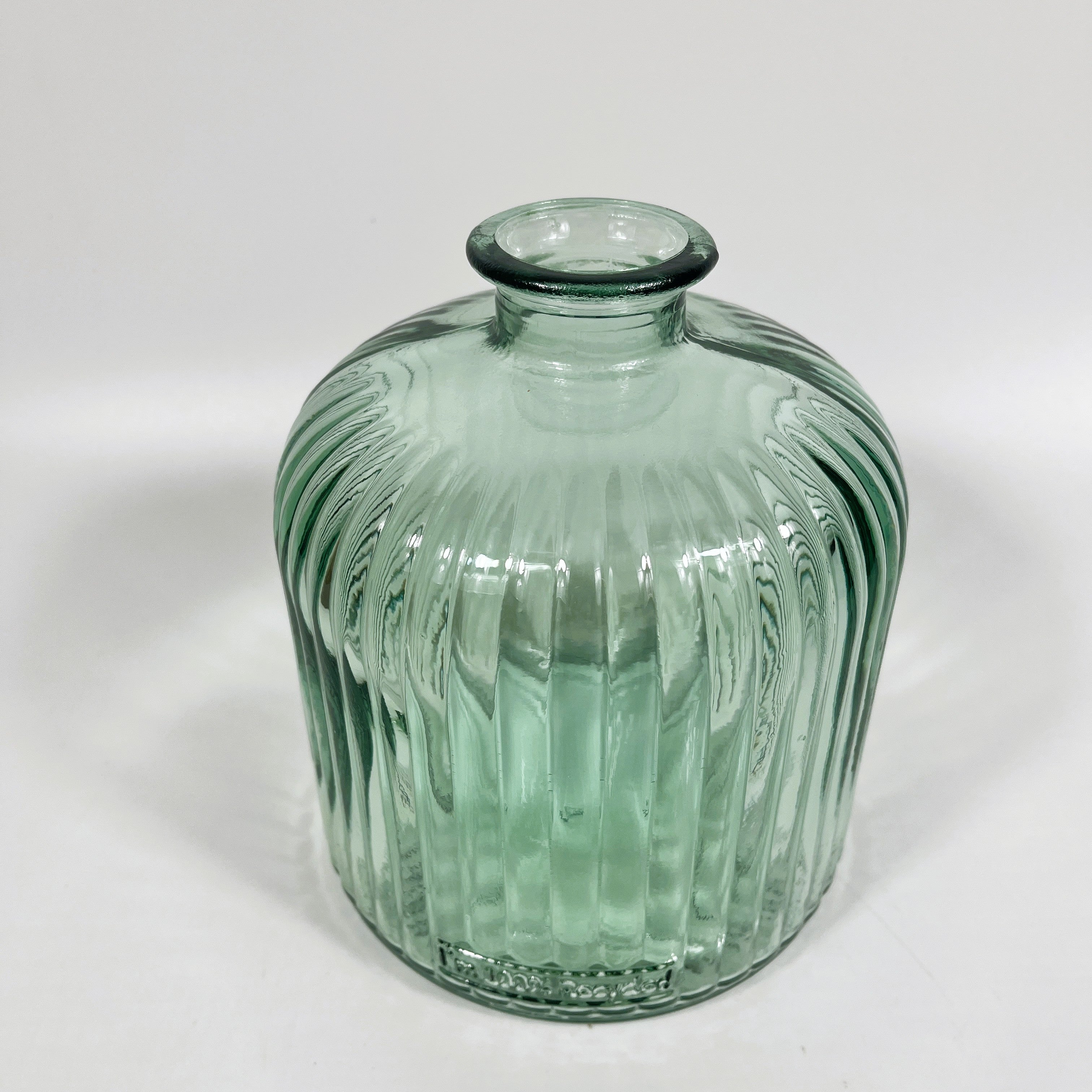 Recycled Glass 18cm Apothecary Vase