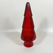 Recycled Glass Tree Table Decoration
