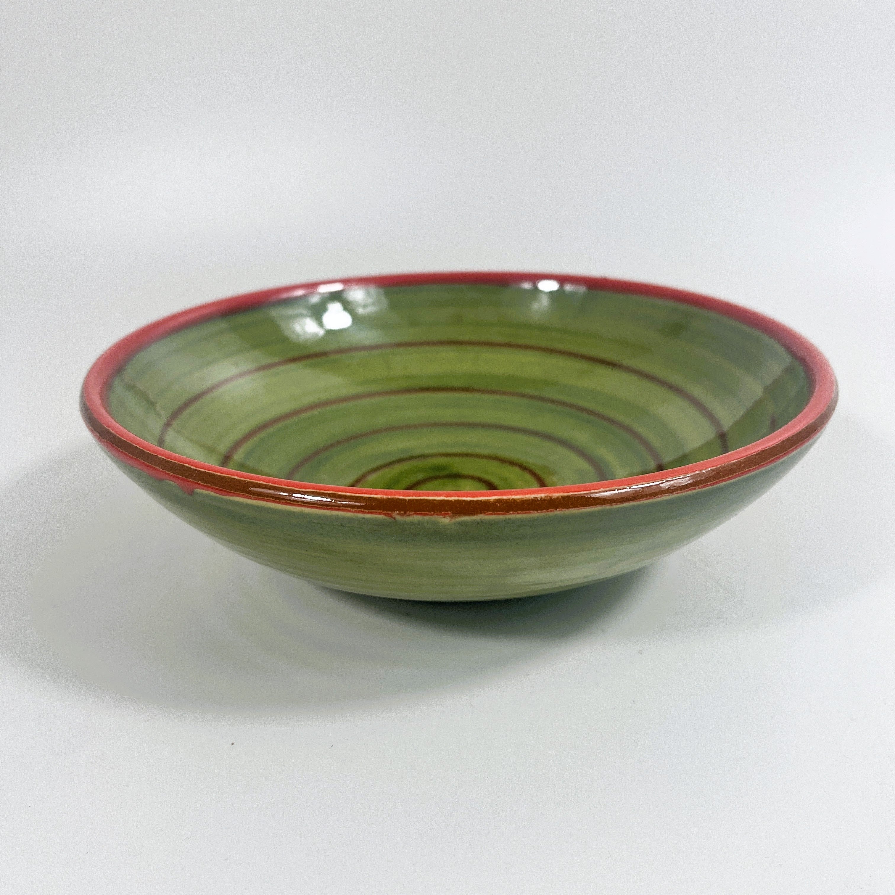 Spanish Hand Painted Spiral 20cm Dish