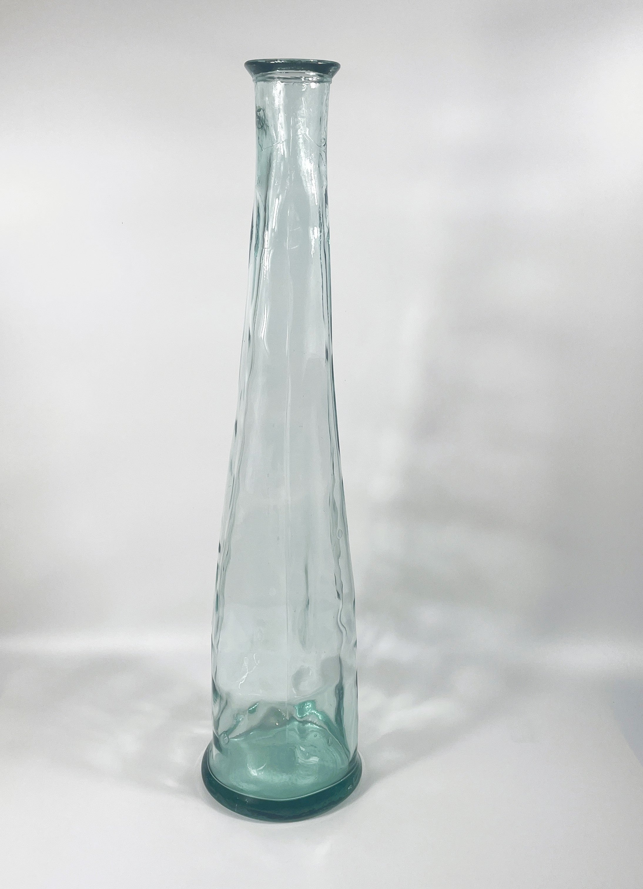 Recycled Glass Blown Glass 100cm Everest Vase