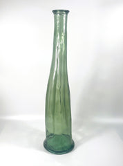 Recycled Glass Blown Glass 100cm Everest Vase