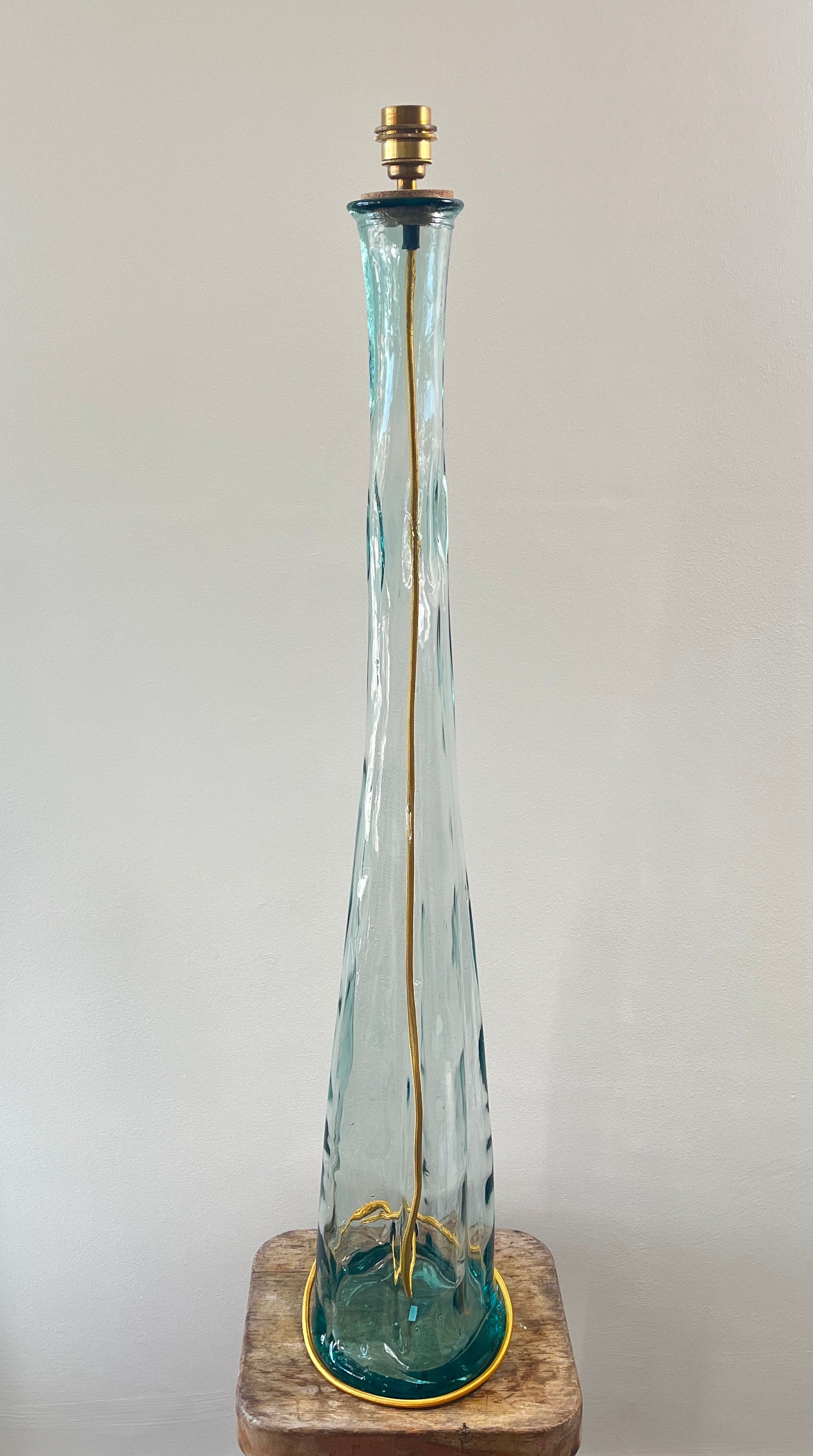 Recycled Glass 106cm Everest Lamp