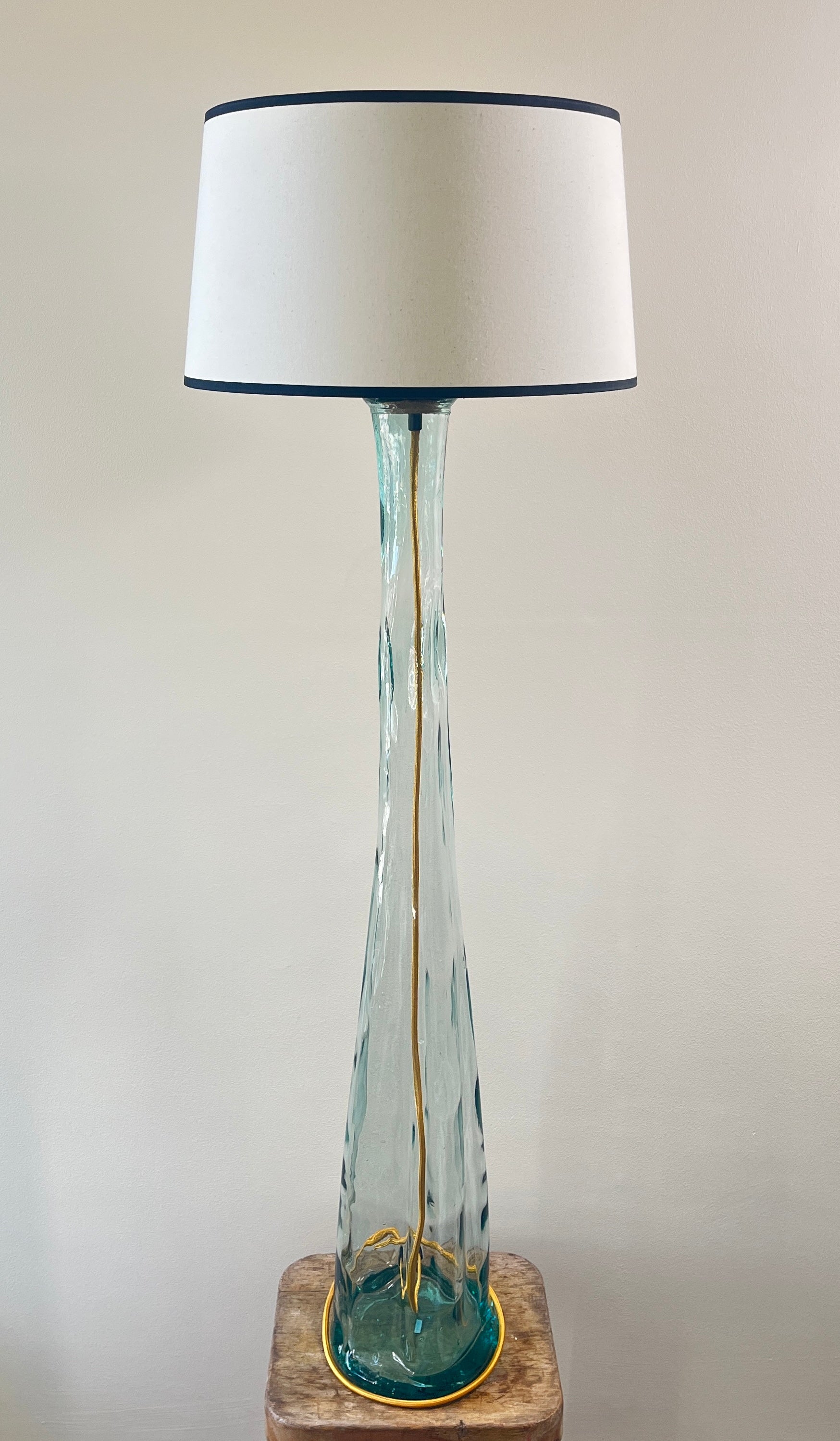 Recycled Glass 106cm Everest Lamp