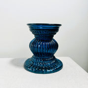 Recycled Glass Pillar Candle Holder