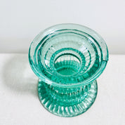 Recycled Glass Pillar Candle Holder