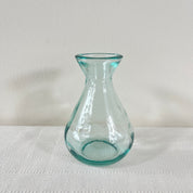 Recycled glass "Adra" bud vase 11cm