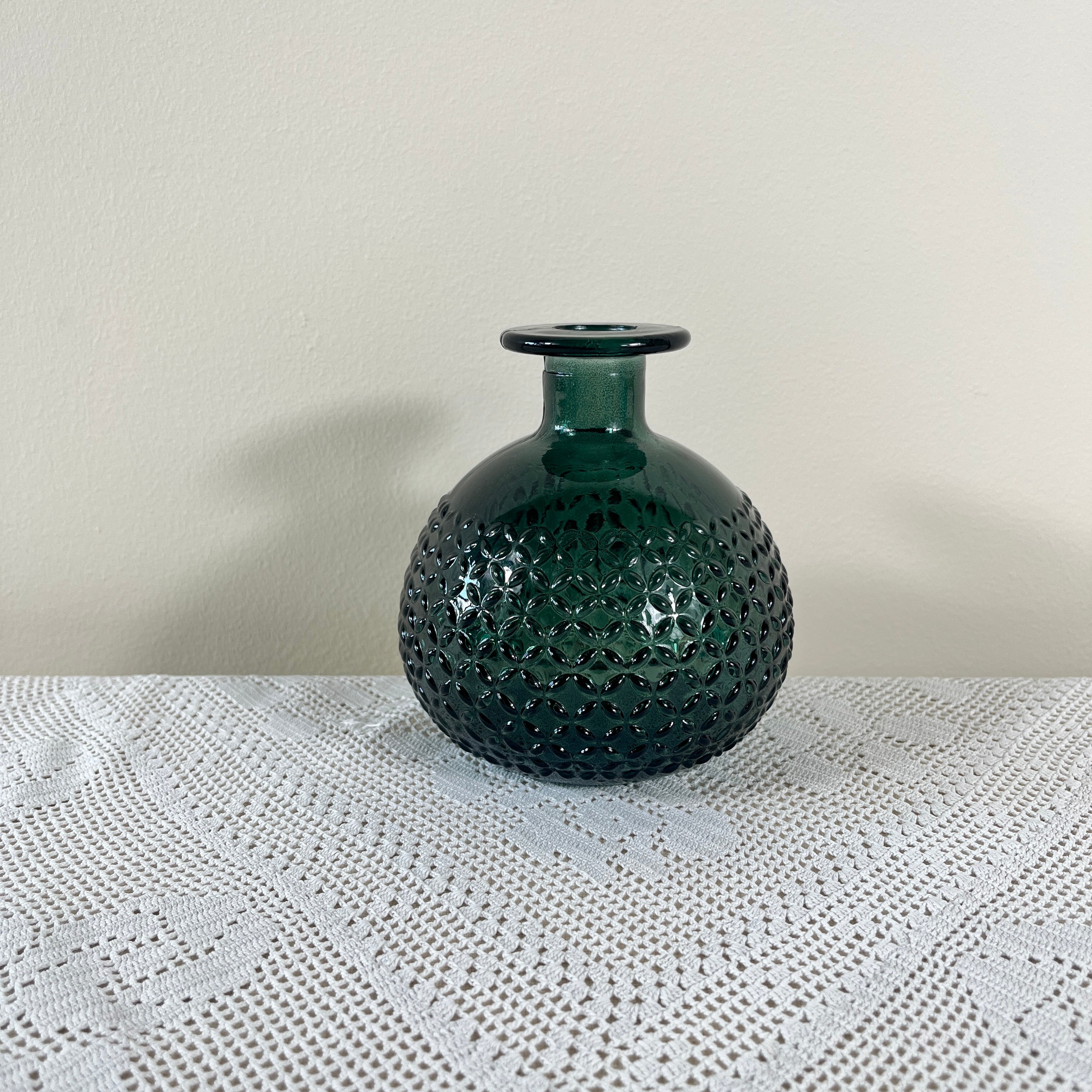 Recycled Glass Rolla Vase 12cm