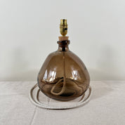 Simplicity Recycled Glass Lamp (Warm Colours) 29cm