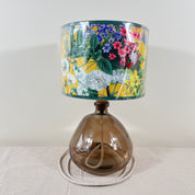 Simplicity Recycled Glass Lamp (Warm Colours) 29cm
