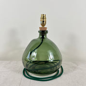 Simplicity Recycled Glass Lamp (Cool Colours) 29cm