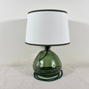 Simplicity Recycled Glass Lamp (Cool Colours) 29cm